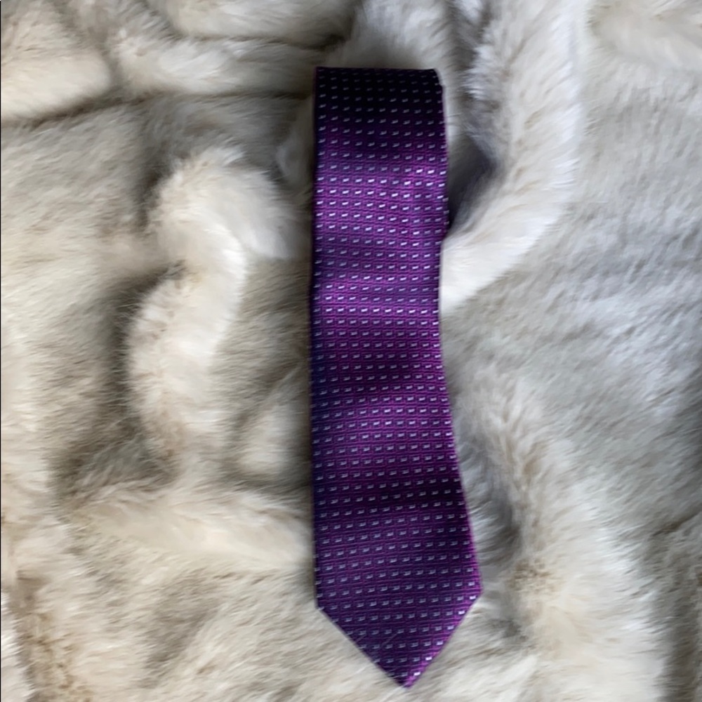 Ted Baker tie NWT purple and blue